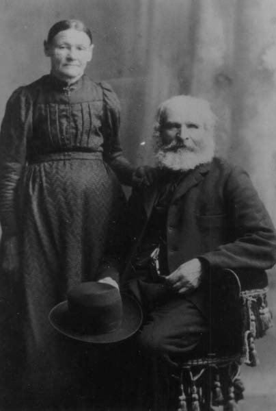 Siebler, John Michael and wife Kathran Jahaus circa 1890 William's uncle and aunt