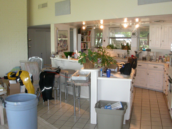 The Kitchen before work started