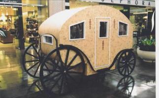 Cinderella coach playhouse by Ron Siebler